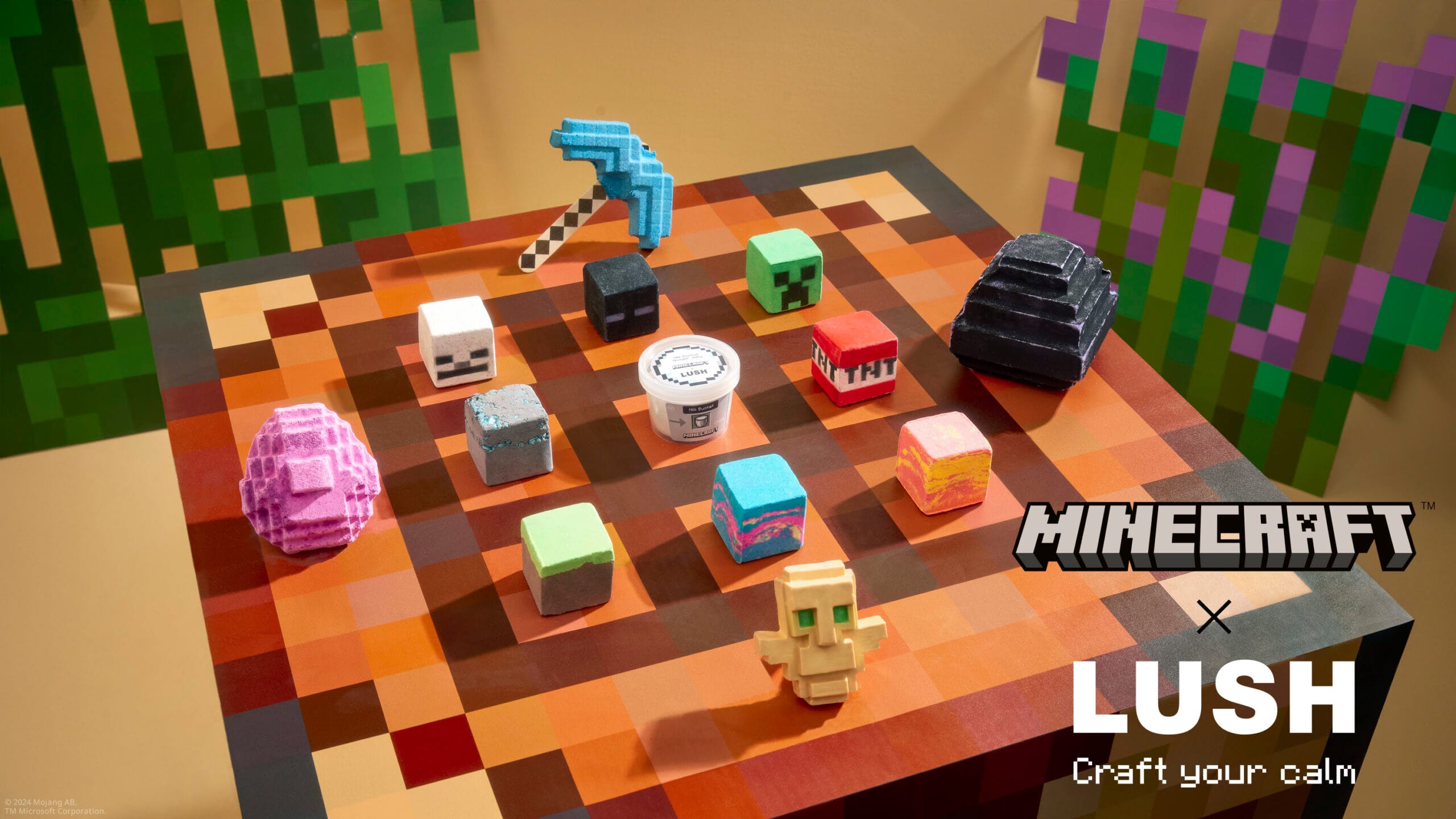 MINECRAFT X LUSH